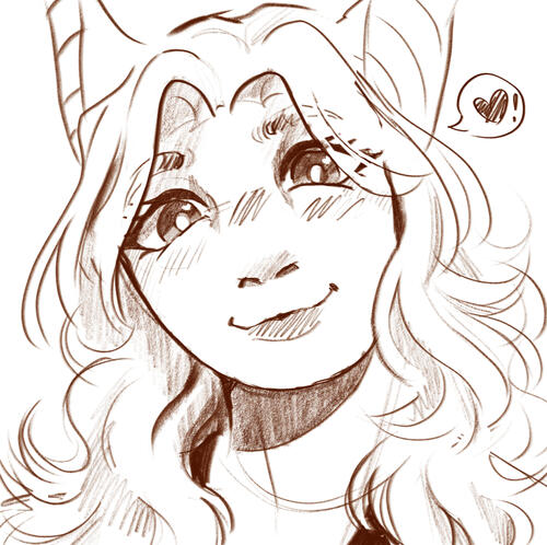 Bust/Icon sketch Bust/Icon sketch