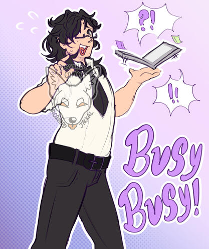 Halfbody Sketch + color, $18